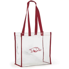 Load image into Gallery viewer, Clear Collegiate Stadium Tote