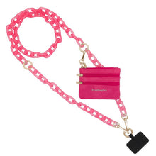 Load image into Gallery viewer, Clip & Go Crossbody Ice Chain Phone Accessory