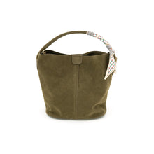 Load image into Gallery viewer, Large Suede Bucket Purse