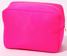 Load image into Gallery viewer, Large Nylon Cosmetic Bag