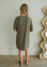 Load image into Gallery viewer, Olive T-Shirt Dress
