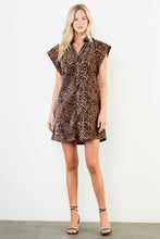 Load image into Gallery viewer, Velvet Cheetah Dress
