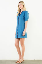 Load image into Gallery viewer, Two-Tone Denim Dress
