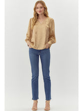 Load image into Gallery viewer, Metallic Gold Top
