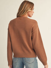 Load image into Gallery viewer, Mocha Flag Sweater
