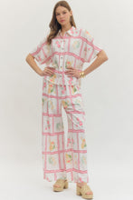 Load image into Gallery viewer, Fruit and Flora Pant Suit
