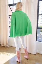 Load image into Gallery viewer, Green Flowy Batwing Blouse
