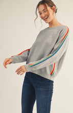Load image into Gallery viewer, Heather Gray Avi Sweater
