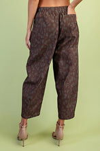 Load image into Gallery viewer, Leopard Print Barrel Pants
