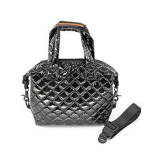 Load image into Gallery viewer, Medium Quilted Patent VL Purse
