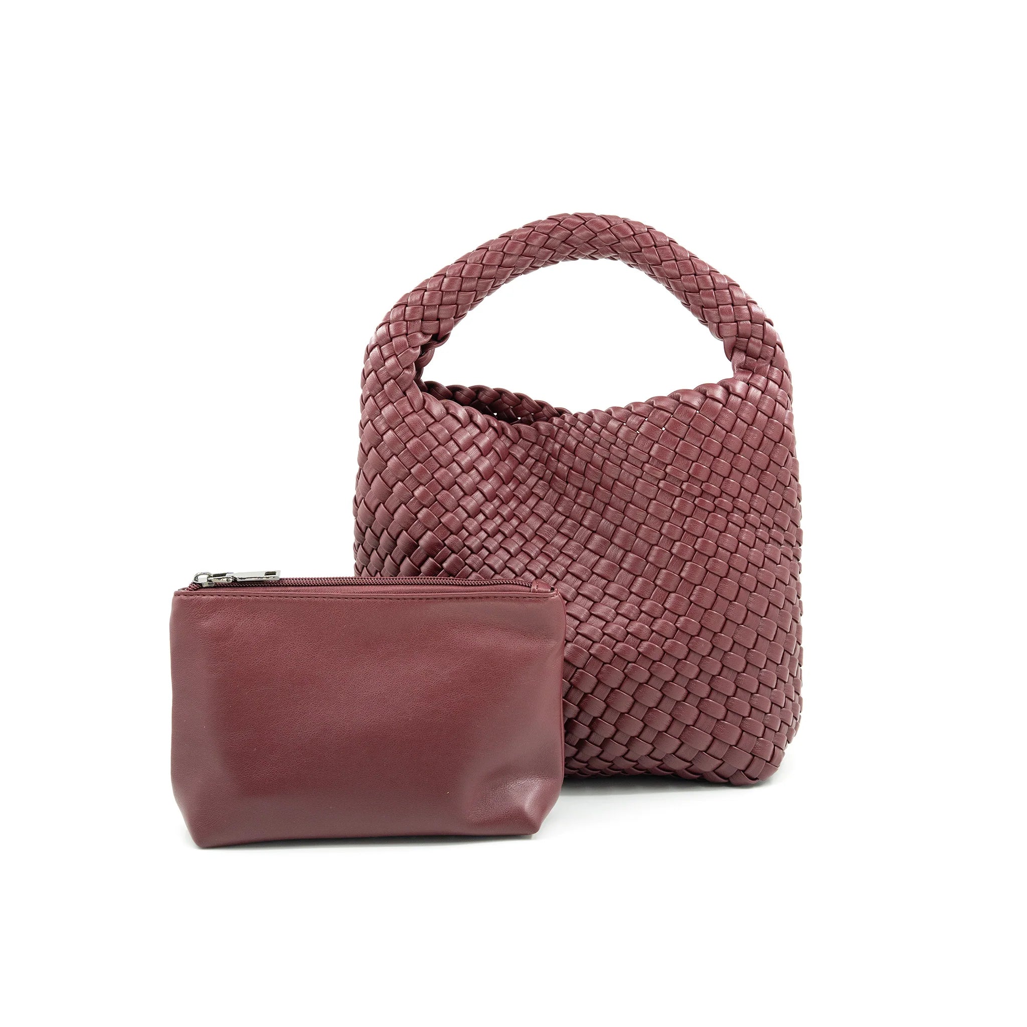 Mini Woven Hobo Purse