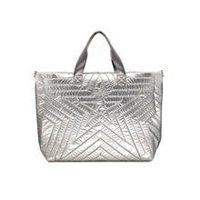 Load image into Gallery viewer, Quilted Nylon Star Tote
