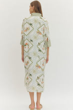 Load image into Gallery viewer, Olive Floral Midi Dress
