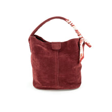 Load image into Gallery viewer, Large Suede Bucket Purse
