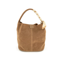 Load image into Gallery viewer, Large Suede Bucket Purse
