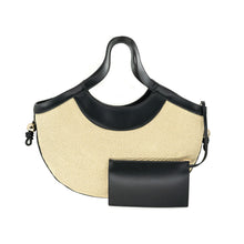 Load image into Gallery viewer, Rattan and VL Tote
