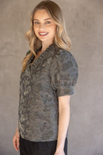 Load image into Gallery viewer, Floral Velvet Top
