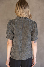 Load image into Gallery viewer, Floral Velvet Top
