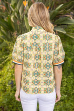 Load image into Gallery viewer, Yellow Pattern Top
