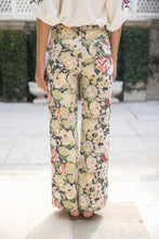 Load image into Gallery viewer, Olive Floral Print Pants
