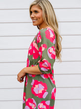 Load image into Gallery viewer, Spot On Olive Maxi Dress
