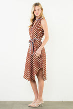 Load image into Gallery viewer, Brown Polka Dot Dress
