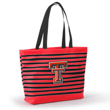 Load image into Gallery viewer, Striped Collegiate Tote
