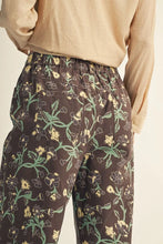 Load image into Gallery viewer, Brown Floral Pants
