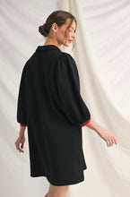 Load image into Gallery viewer, Black Textured Dress
