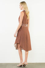 Load image into Gallery viewer, Brown Polka Dot Dress
