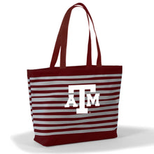 Load image into Gallery viewer, Striped Collegiate Tote
