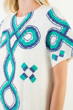 Load image into Gallery viewer, Cream Embroidered Midi Dress
