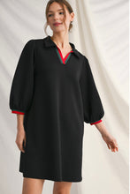 Load image into Gallery viewer, Black Textured Dress
