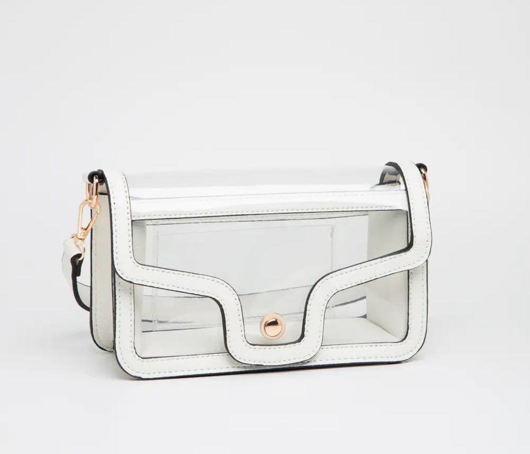 Clear Envelope Shoulder Bag