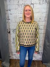 Load image into Gallery viewer, Abstract Pattern Sweater
