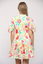 Load image into Gallery viewer, Floral Poplin Dress
