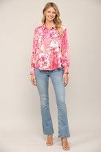 Load image into Gallery viewer, Patchwork in Pink Blouse
