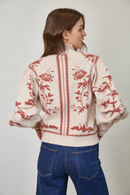 Load image into Gallery viewer, Mauve Print Sweater
