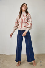 Load image into Gallery viewer, Mauve Print Sweater
