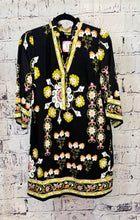 Load image into Gallery viewer, Black Floral Dress
