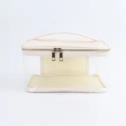 Large Clear Toiletry Bag with Handle