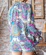 Load image into Gallery viewer, Pretty in Paisley Blouse
