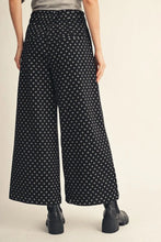 Load image into Gallery viewer, Black Polka Dot Pants
