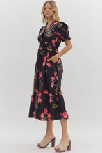 Load image into Gallery viewer, Floral Gathered Waist Dress
