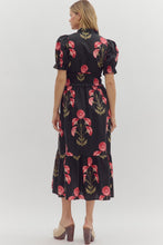 Load image into Gallery viewer, Floral Gathered Waist Dress
