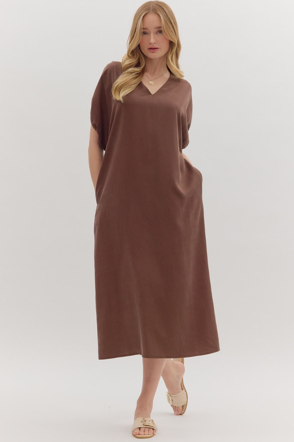 Espresso Midi Dress