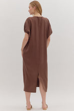 Load image into Gallery viewer, Espresso Midi Dress
