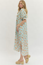 Load image into Gallery viewer, Seafoam Seashell Maxi Dress
