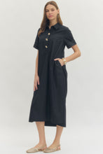 Load image into Gallery viewer, Classic Navy Midi Dress
