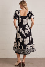 Load image into Gallery viewer, Black Floral Dress

